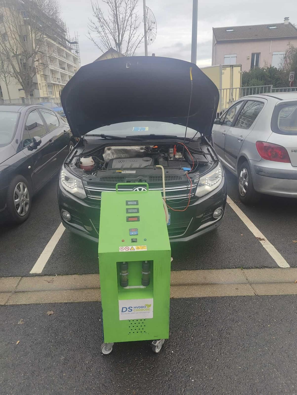 Décalaminage d'une Volkswagen